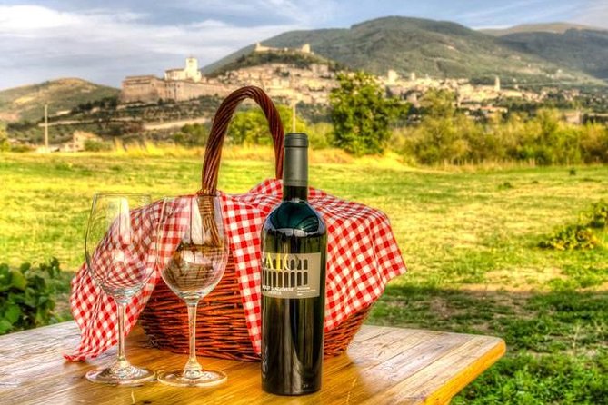 Pic nic Deluxe Assisi for 2 and wine tasting 5 wines - Five wines and a lesson in SAIO production