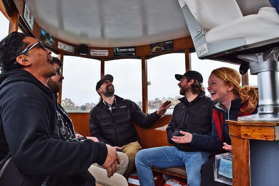 Pickle Pub Crawl: Ferry Rides and Appetizers - Songhees Park and the second ferry ride