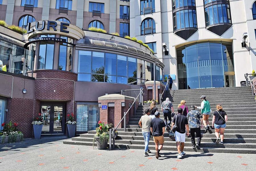 Pickle Pub Crawl: Ferry Rides and Appetizers - Chinatown: ending among Victoria’s older streets