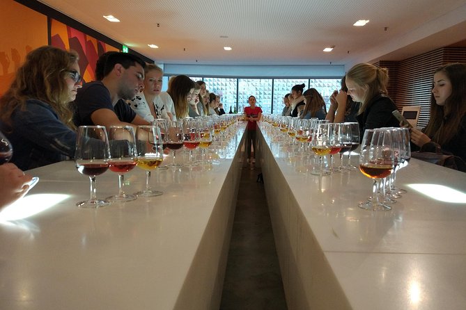 Port Wine Lodges Tour Including 7 Port Wine Tastings (English) - The Douro interpretation center and food pairing workshop