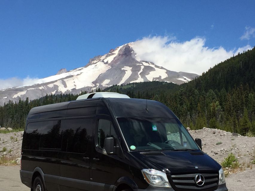 Portland: Mount Hood Wine and Waterfalls Full-Day Tour - An hour at Timberline Lodge on Mount Hood