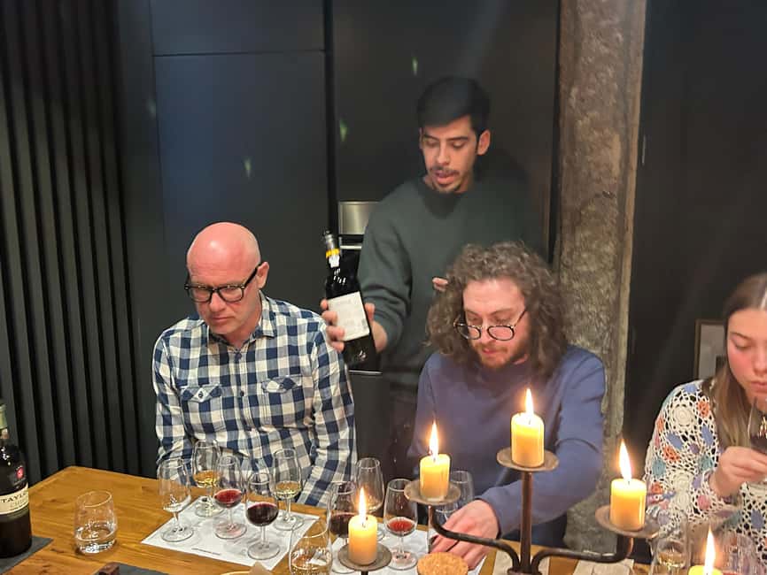 Porto: 3 or 5 Port Wine Tasting with Pairings - The 45-minute tasting: three glasses, three styles