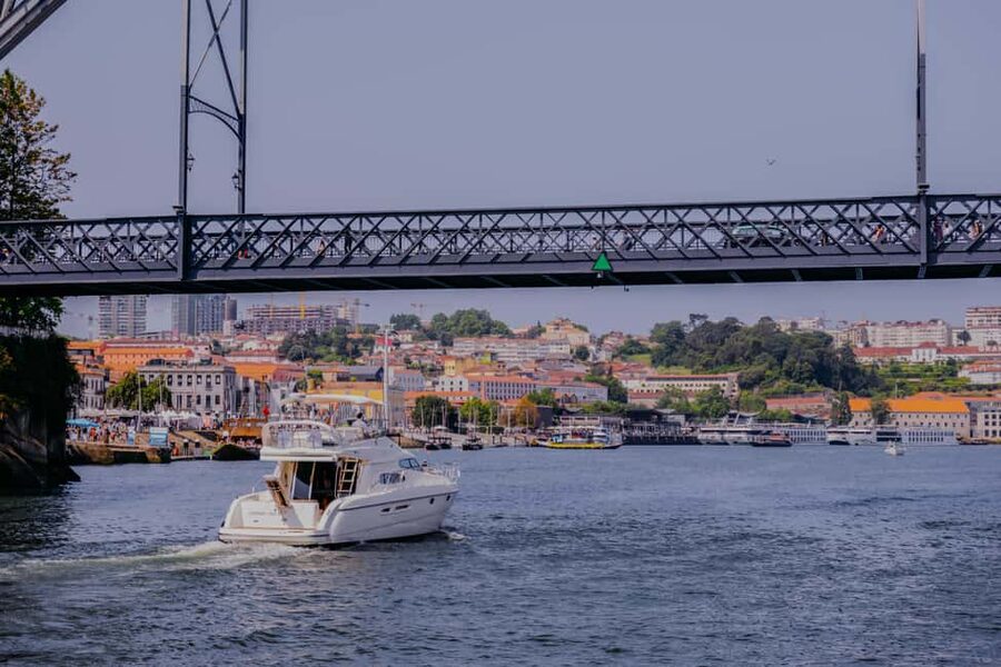 Porto: 6 Bridges Private Cruise with Local Wine and Snacks - Ribeira and Cais de Gaia from the water
