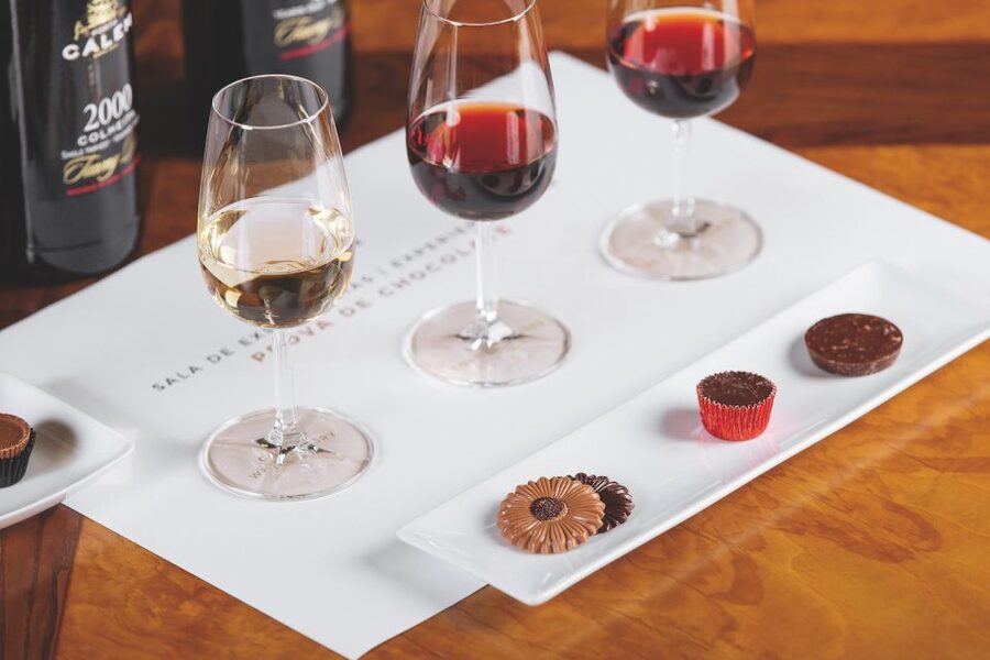 Porto: Cálem Cellar with Chocolate, Cheese, and Wine Tasting - The interactive museum adds useful context