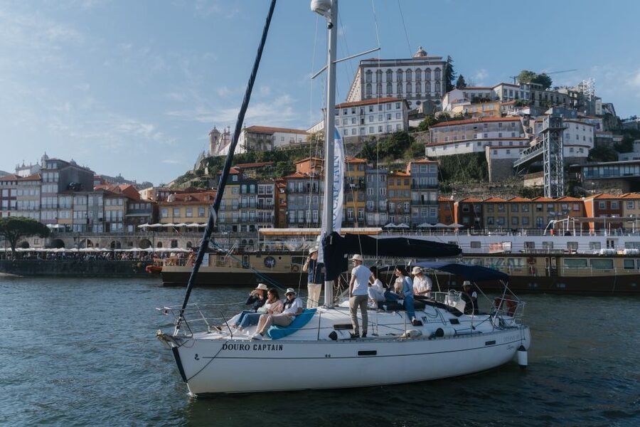 Porto: Charming Sailboat Cruise with Port Wine,Sunset Option - Porto’s upper city, Ribeira, and Alfândega
