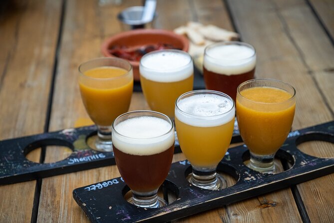 Porto Craft Beer Tour: 7 Beers + 3 Food Pairings in a Small Group - Armazém da Cerveja starts the tasting