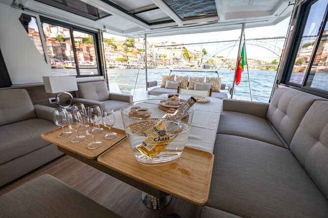 Porto Douro River Cruise With Port Wine - Daytime or Sunset - Passeio das Virtudes and the city from below