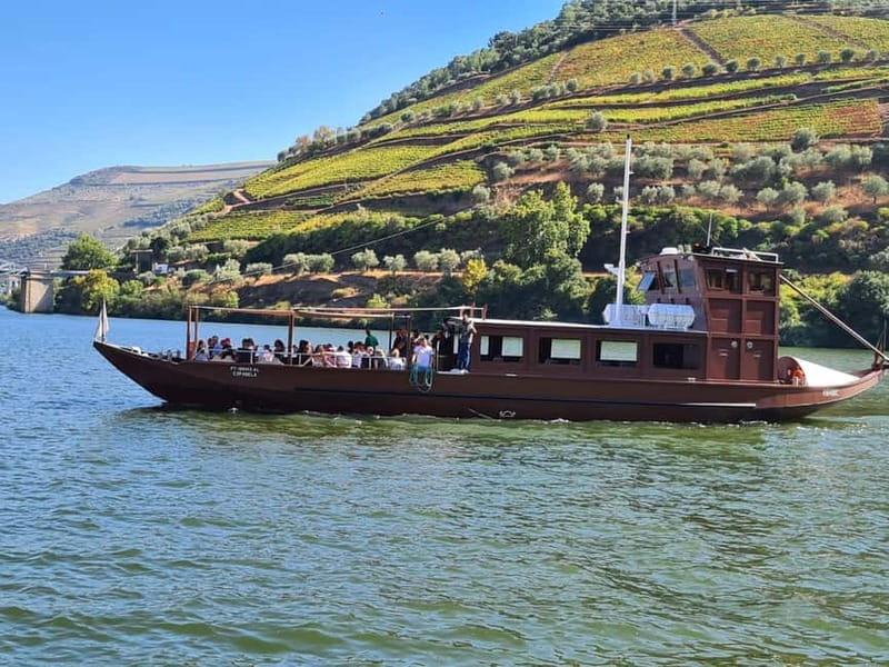 Porto: Douro Valley Tour at 2 Wineries with Lunch and Cruise - Winery one in Sabrosa: wine, Port, and local products