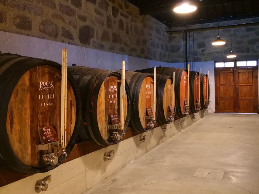 Porto: Guided Tour and Tasting of 3 Port Wines at Poças - Reaching the cellar in Vila Nova de Gaia