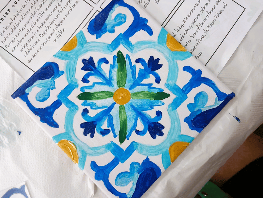 Porto: Tile Painting and Cocktails in Downtown Porto - The short lesson behind Portugal’s tiled walls
