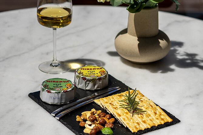 Porto Wine Tasting Experience with Portuguese Tapas Plate - The food pairing plate is part of the lesson