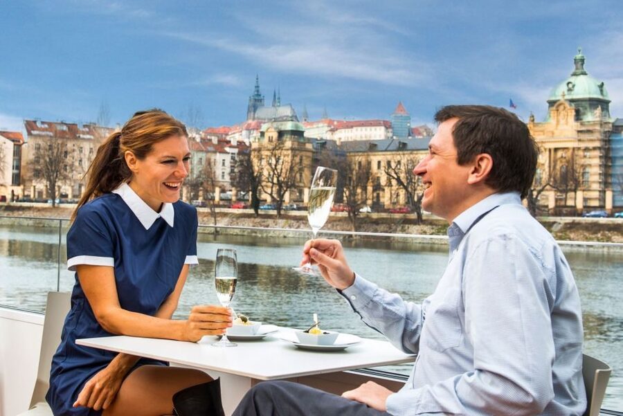 Prague: Evening Vltava River Eco Cruise with Prosecco - The Vltava ride: smooth, quiet, and short
