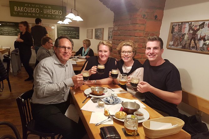 Prague Mini-Breweries Beer Tour with Czech Appetizers - Group size, guides, and the social side