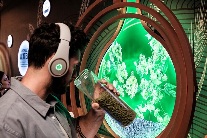 Prague Pilsner Urquell Experience with 3 Free Beer Tastings - Entering the storytelling floor