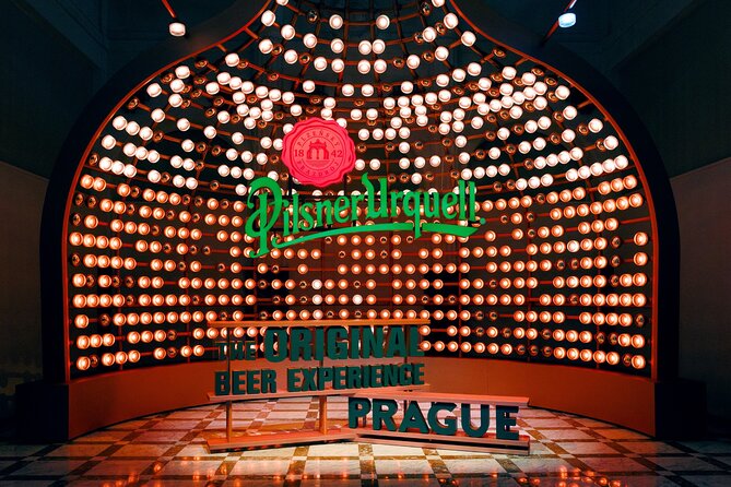 Prague Pilsner Urquell Experience with 3 Free Beer Tastings - Brewing through light, sound, heat, and cold