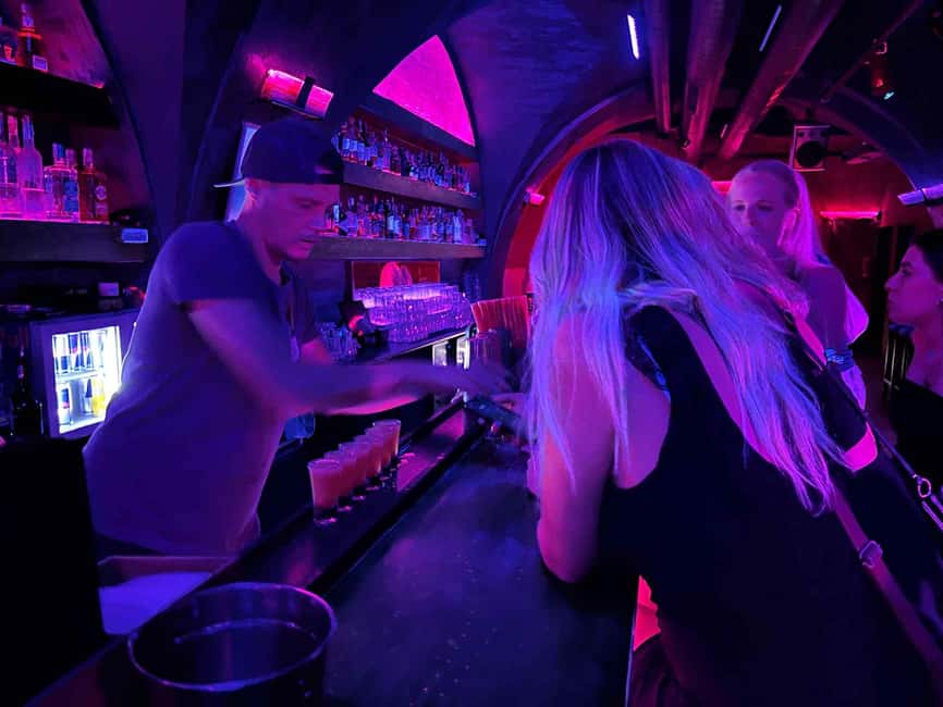 Prague: Pub Crawl with Shots & Entrance to Rooftop Club - Starting at Recovery Room in central Prague