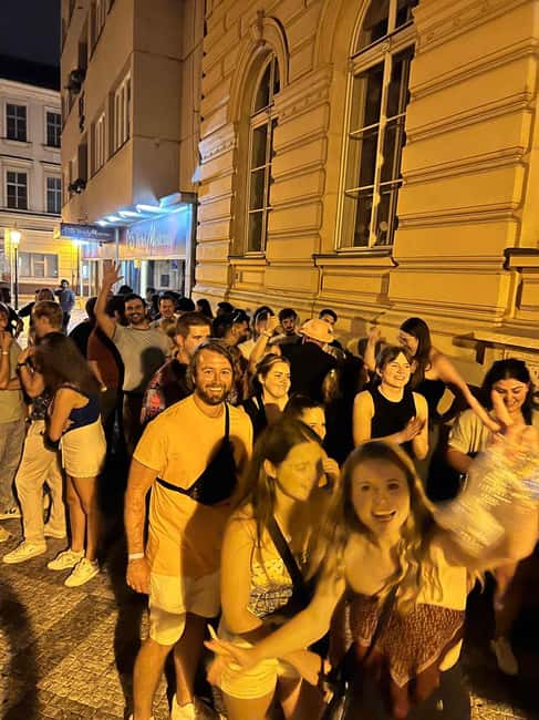 Prague: Pub Crawl with Shots & Entrance to Rooftop Club - Moving through two or three Prague bars
