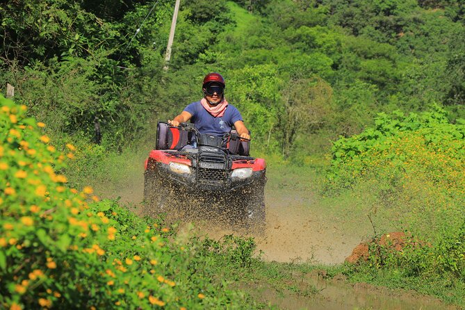 Private ATV tour with waterfall and Tequila tasting - Riding from Paso Ancho into the Sierra Madre