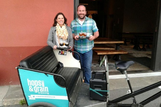 Private Austin Brewery Tour by Pedicab with All-Inclusive Beer Flight Option - Lazarus Brewing and English-style beers
