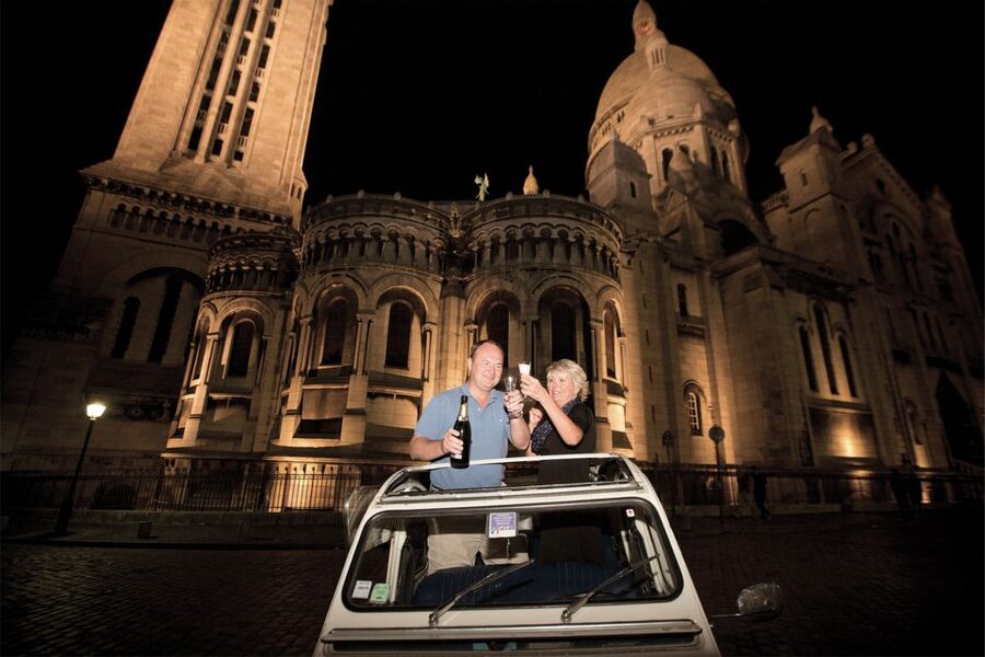 Private tour of Paris by Night with Champagne - The Eiffel Tower sparkle and Champagne pause