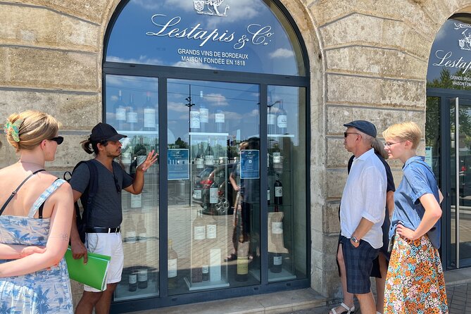 Professional - Bordeaux Wine and Cheese Tasting with a walking tour - Four wines, French cheese, and a blind tasting