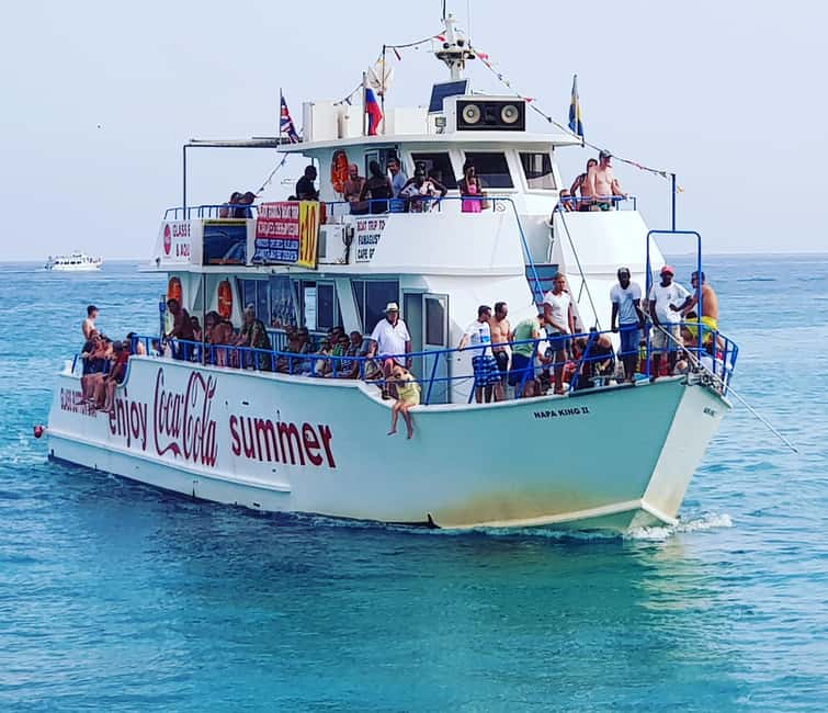 Protaras Blue Lagoon Sunset Tour with Pizza & Champagne - How much value do you get for $17?