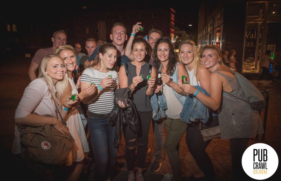 Pub Crawl Cologne Including Admission Fee for Bars and Shots - Starting at Club Goldfinger on Friesenstrasse