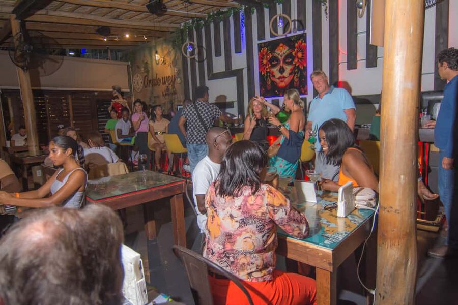 Punta Cana: Guided Bar Crawl with a Rum Shot and Transfers - Stop one: Our Republic and the Caribbean welcome