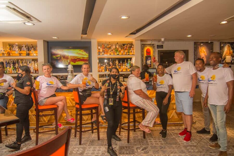 Punta Cana: Guided Bar Crawl with a Rum Shot and Transfers - Stop two: Karaoke and margaritas at Terra Negra