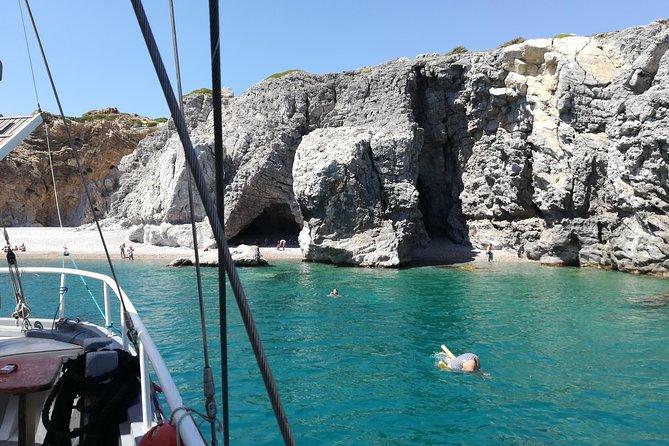 Rhodes Exclusive Swim Cruise Cocktail Open bar & Gourmet Buffet - Ladikos and Anthony Quinn Bay: the most memorable water