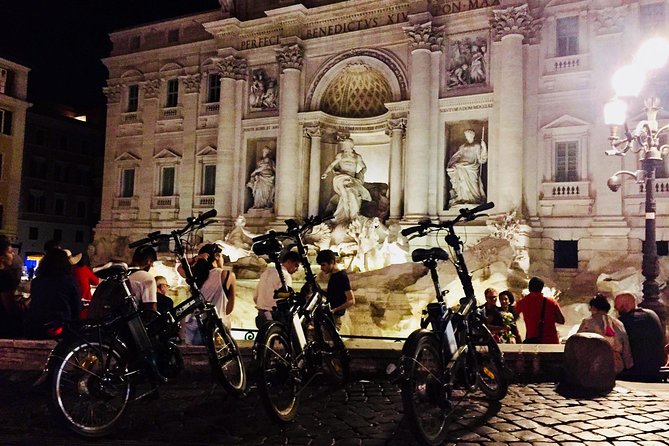 Rome by Night - Ebike Small Group Tour - Food and Wine (Option) - Dinner, wine, and a welcome pause