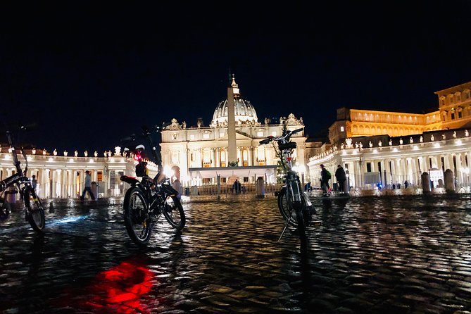 Rome by Night - Ebike Small Group Tour - Food and Wine (Option) - Ending above the Colosseum