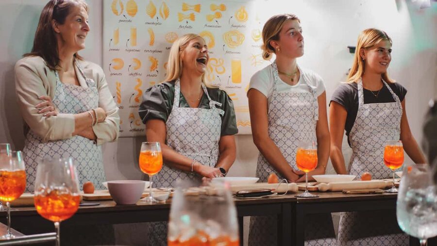 Rome Cooking Class: Make Pasta and 3 Spritz Cocktails - Pasta, Spritz, and a Roman Table