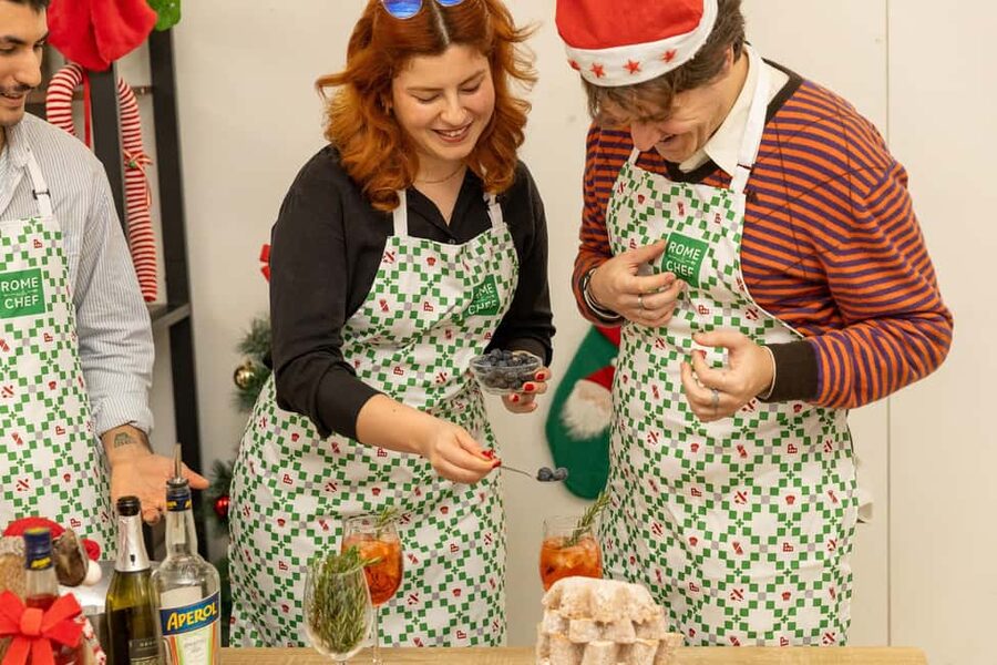 Rome Cooking Class: Make Pasta and 3 Spritz Cocktails - Finding Via Cesare Balbo 19