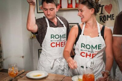 Rome Cooking Class: Make Pasta and 3 Spritz Cocktails
