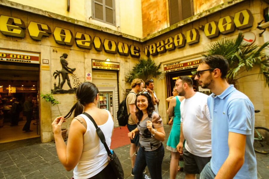 Rome: Espresso, Gelato and Tiramisù Tasting Tour - Rome through a coffee cup and dessert spoon