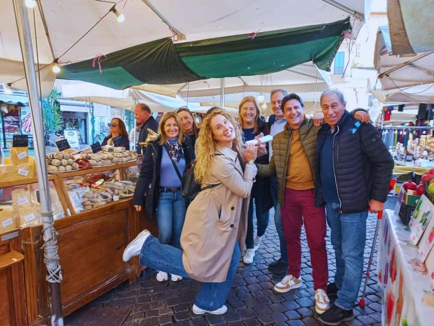 Rome: Guided Food Tasting Tour in Trastevere - Pasquino and the Roman street-food stop