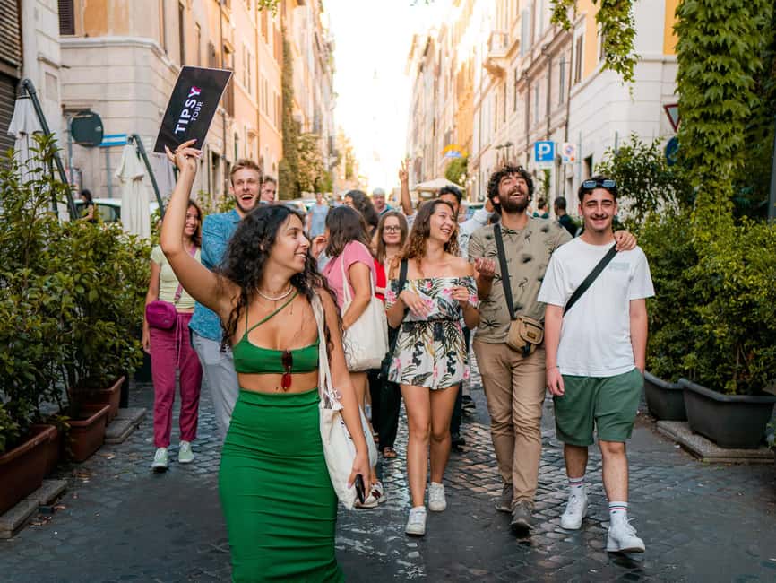 Rome: Nightlife Tour & Guided Bar Crawl with Games & Karaoke - What this Rome night tour is really like
