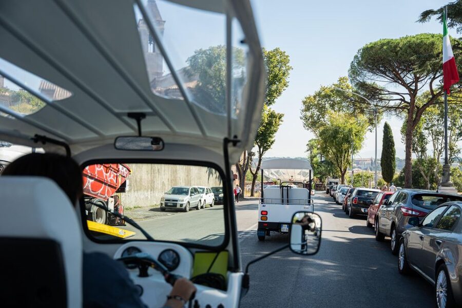 Rome: Private Tuk Tuk Tour with Hotel Pickup and Prosecco - St. Peter’s and the final drop-off