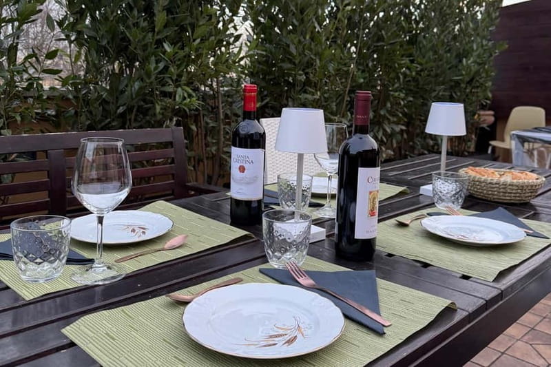Rome: Rooftop Cooking Class with Wine Tasting near Vatican - Preparing tiramisu before the pasta