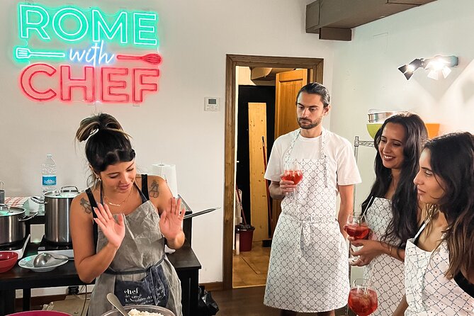 Rome Tipsy Cooking Class: Make Pasta and Mix 3 Spritz Cocktails - Why the $44.74 price can make sense