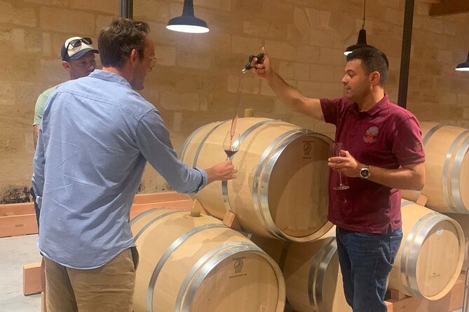 Saint Emilion Morning Wine Tour - Winery & Tastings from Bordeaux - Inside the two winery visits