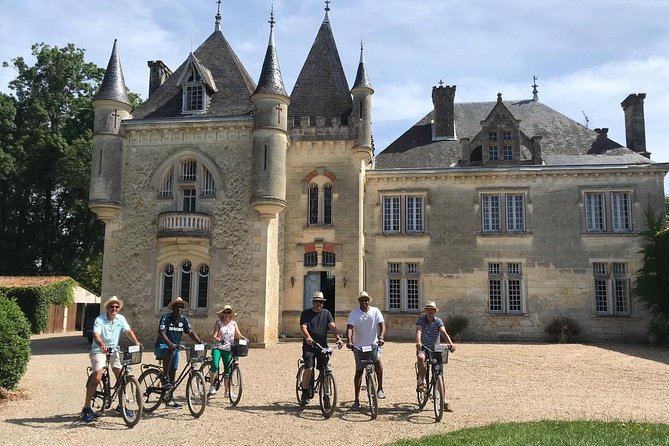 Saint-Emilion Small-Group Electric Bike Wine Tour Tastings & Lunch from Bordeaux - Two château visits and five or six wines