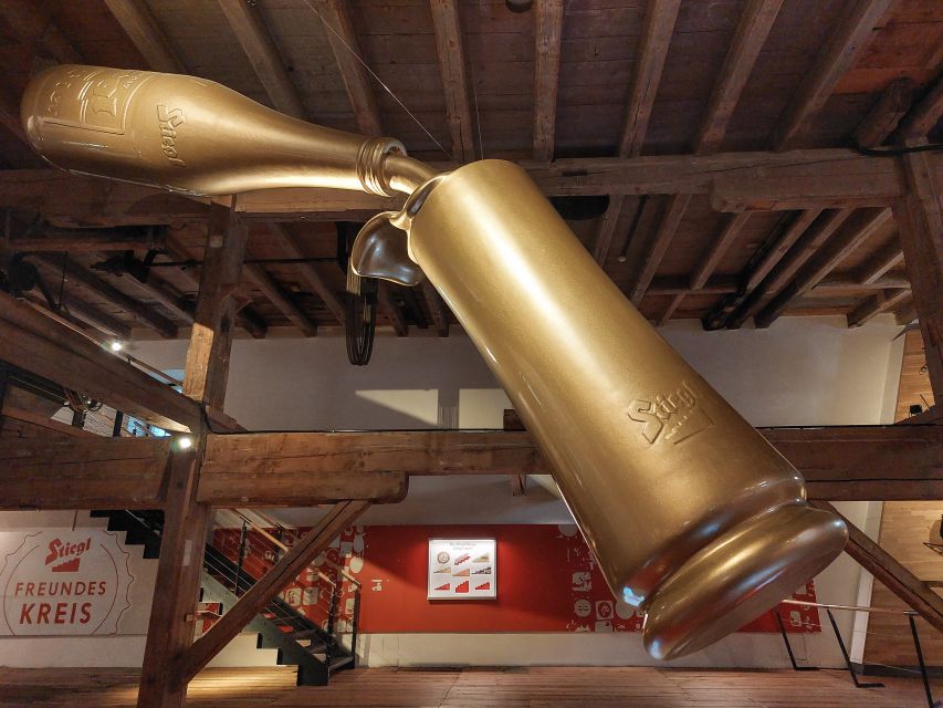 Salzburg: Stiegl Brewery Tour with Beer Tasting - Three tastings, with room to compare
