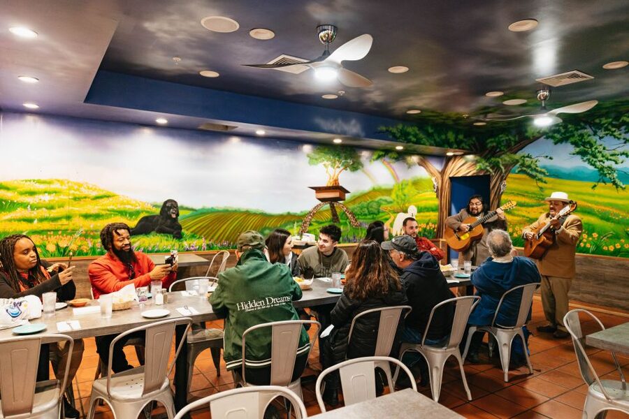 San Diego: Old Town Tequila and Tacos Walking Food Tour - What happens at the three food stops