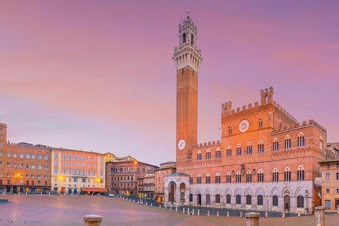 San Gimignano, Siena, Monteriggioni: Fully Escorted Tour, Lunch & Wine Tasting - Siena, the grand finale