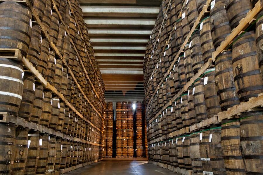 San Pedro De Macoris: Ron Barcerló Rum Factory Tour - Inside the aging cellar