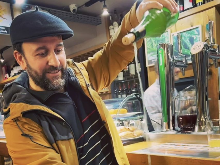 San Sebastian: Market, Pintxos and Wine Tasting Tour - The market stop: a useful look at Basque ingredients