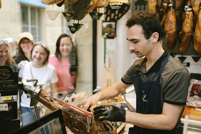San Sebastian Old Town Pintxos & Wine Tour Small Group Tour - Steak and Navarra wine at Gandarias