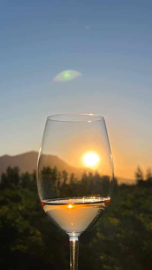 Santiago: Alyan Winery Sunset with Wine Tastings and Dinner - Sunset is the real clock